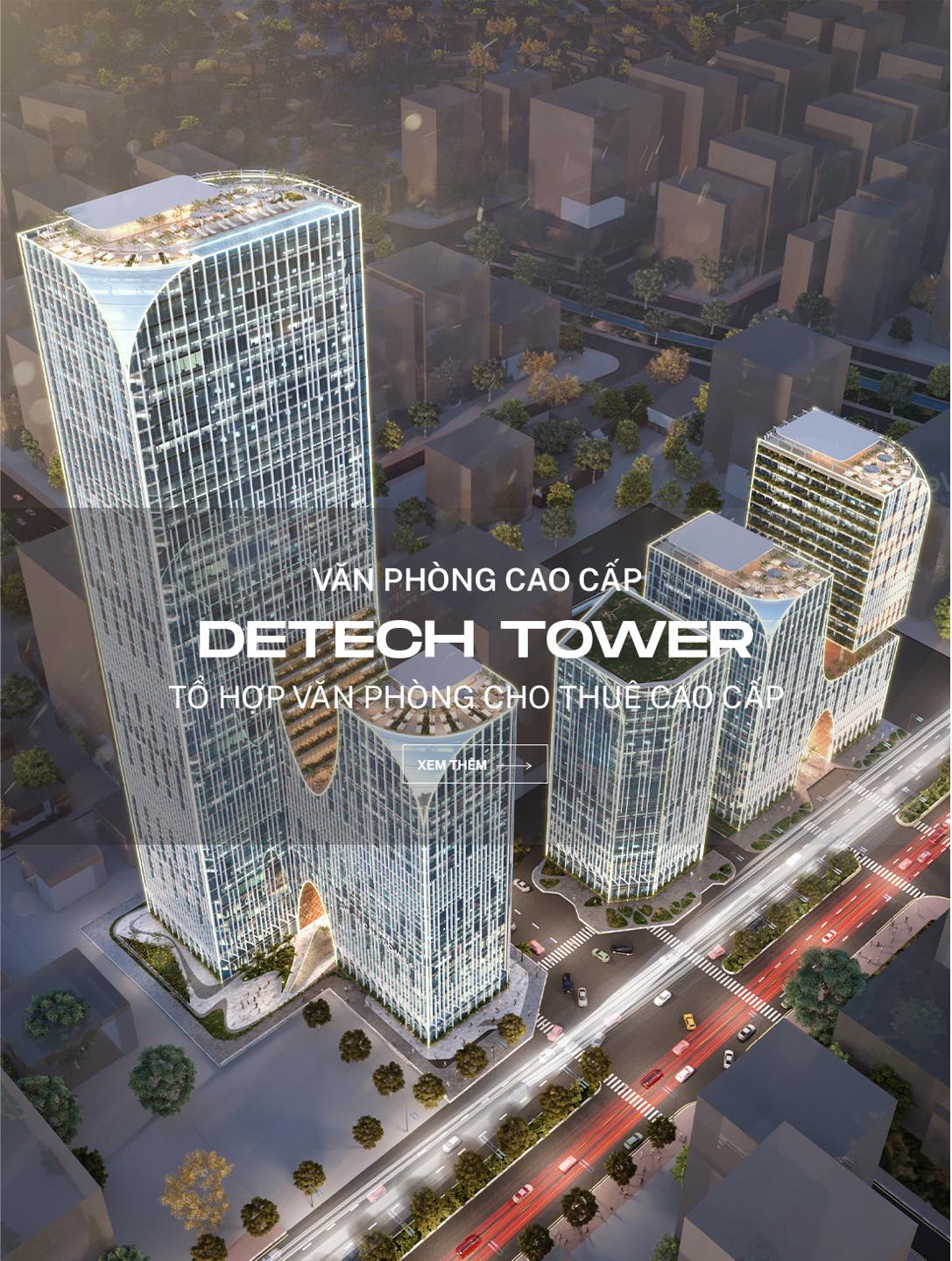 Dự án Trụ sở – Khu phức hợp văn phòng DETECH (Detech Complex) - The ...