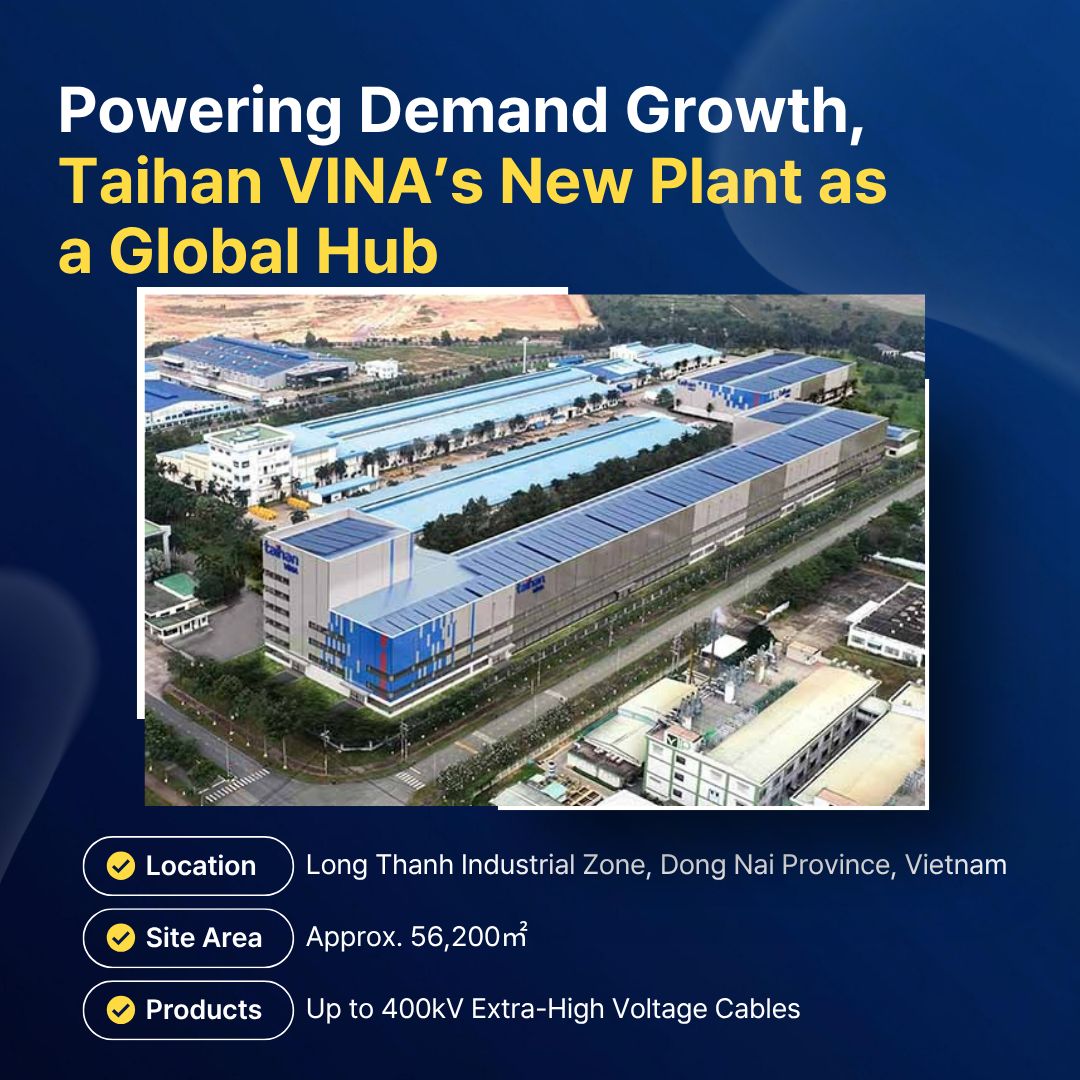 Groundbreaking of the Taihan Cable & Solution Ultra-High Voltage Power ...